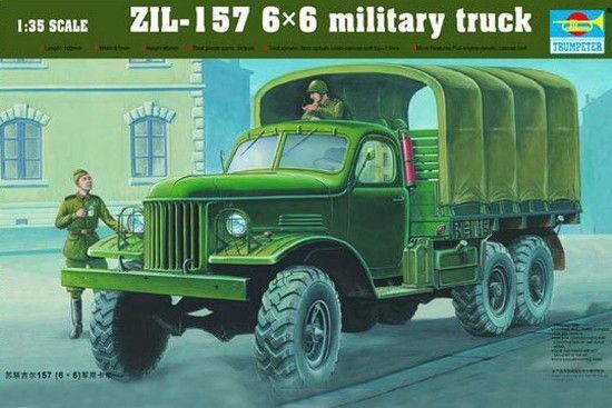 1:35 ZIL-157 6X6 military truck