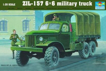 1:35 ZIL-157 6X6 military truck