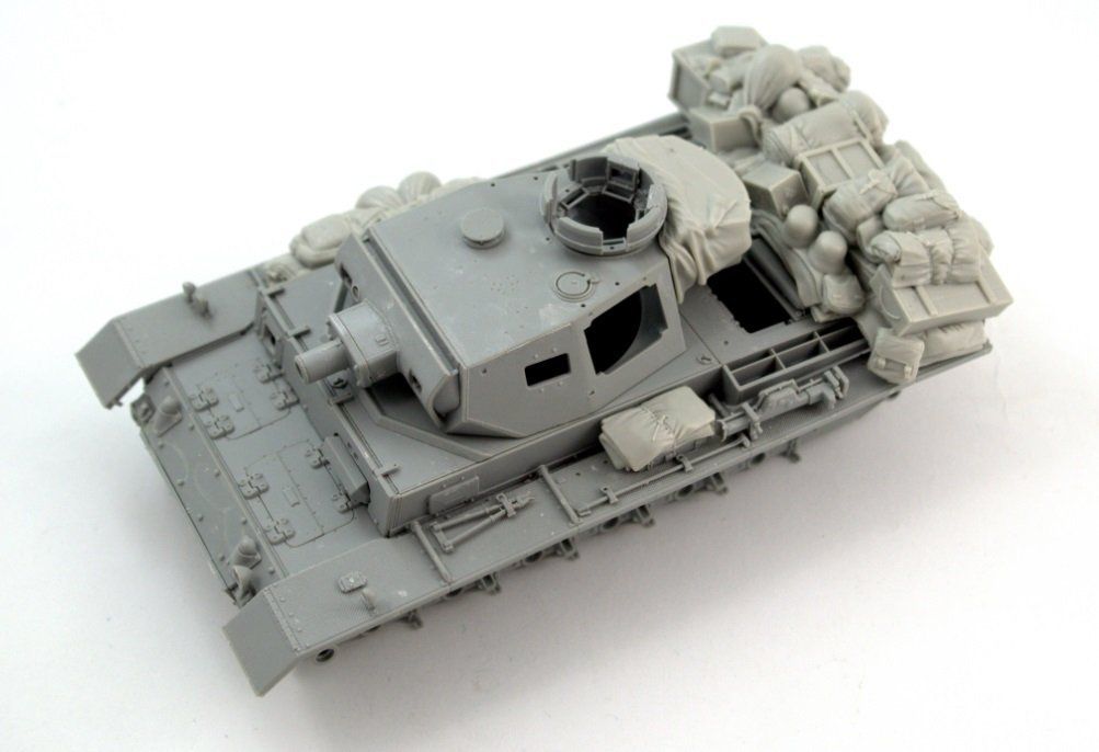 1:35 Stowage set for Pz.Kpfw III (Ausf J-N)