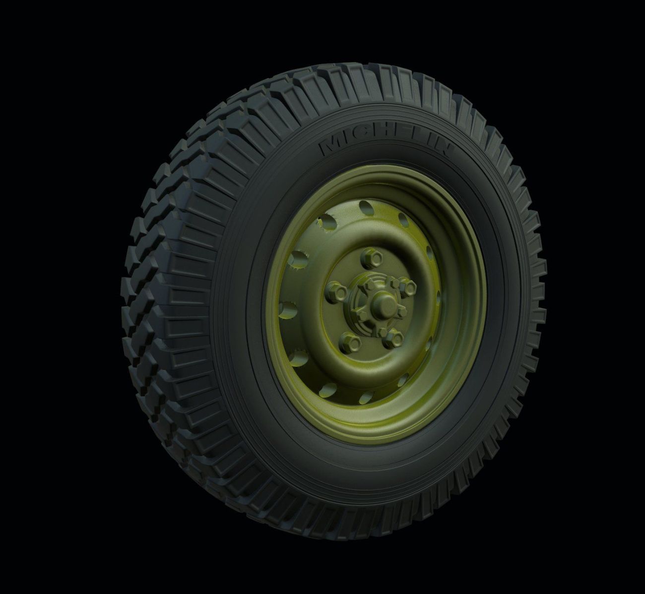 1:35 Land Rover Defender Road wheels (Michelin)