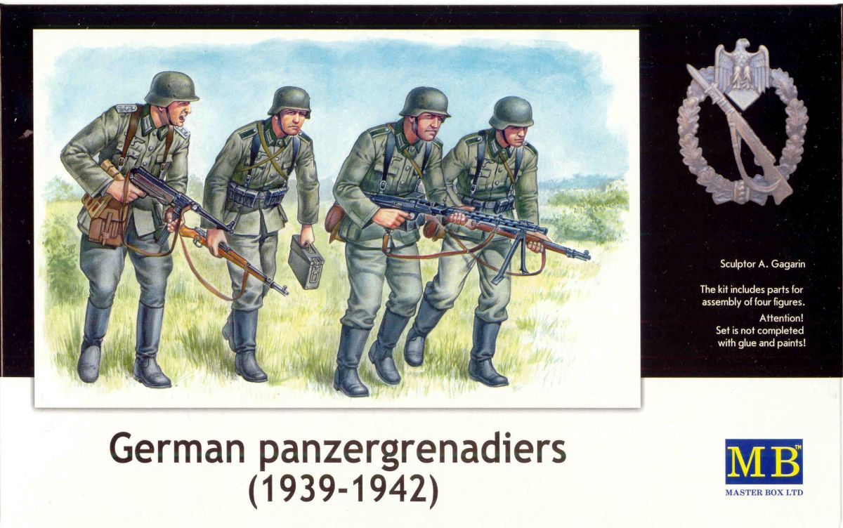 1:35 German Panzergrenadiers (1939-1942)