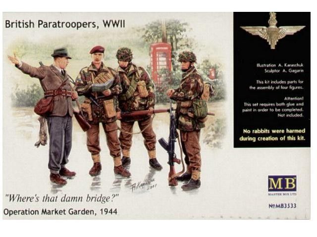 1:35 British Paratroopers WWII