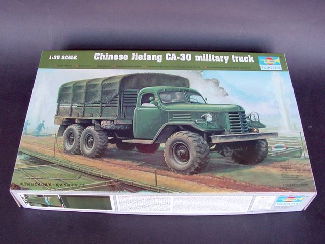 1:35 Chinese Jiefang CA-30 military truck
