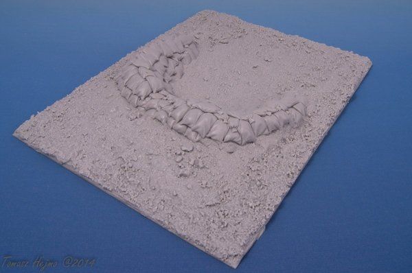 1:35 North Africa Medium artillery stand