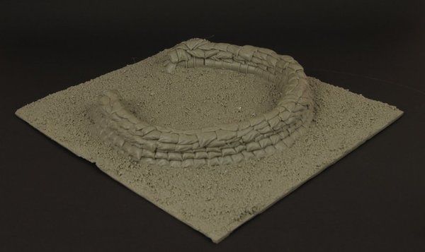 1:35 North Africa Medium A-A artillery stand