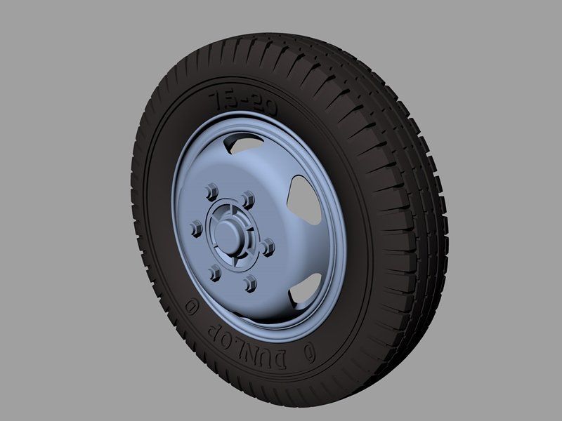 1:35 Opel Blitz Road Wheels Early (Commercial Pattern)