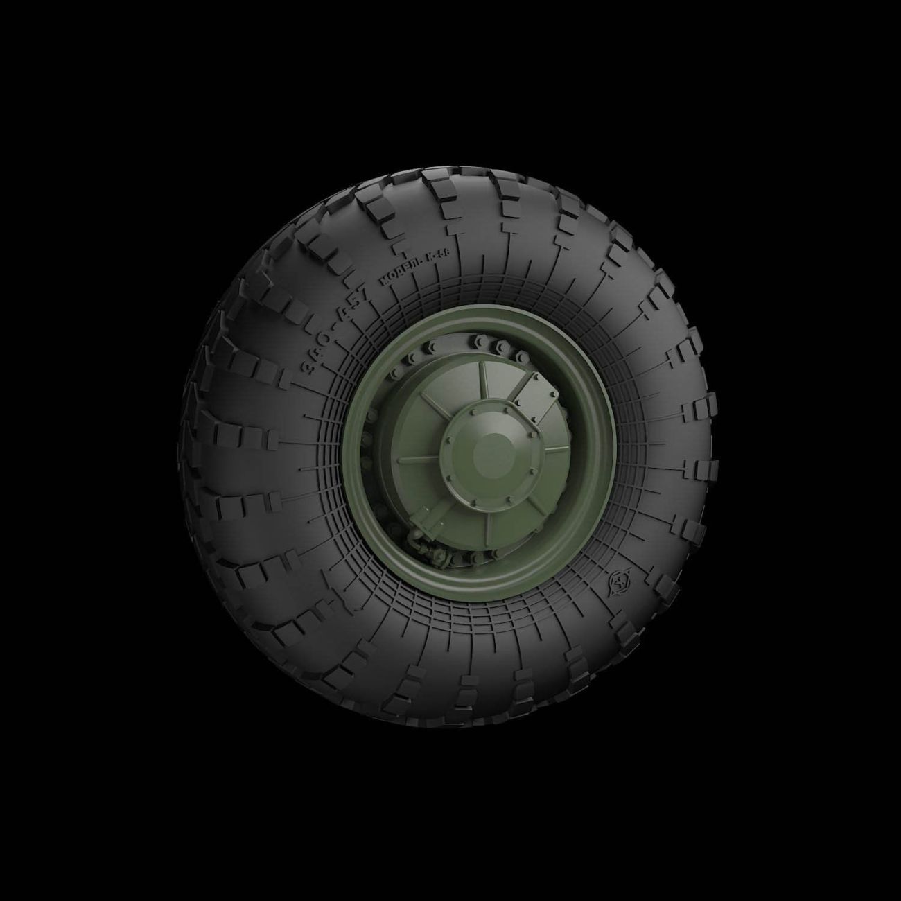 1:35 BTR-60 Road wheels
