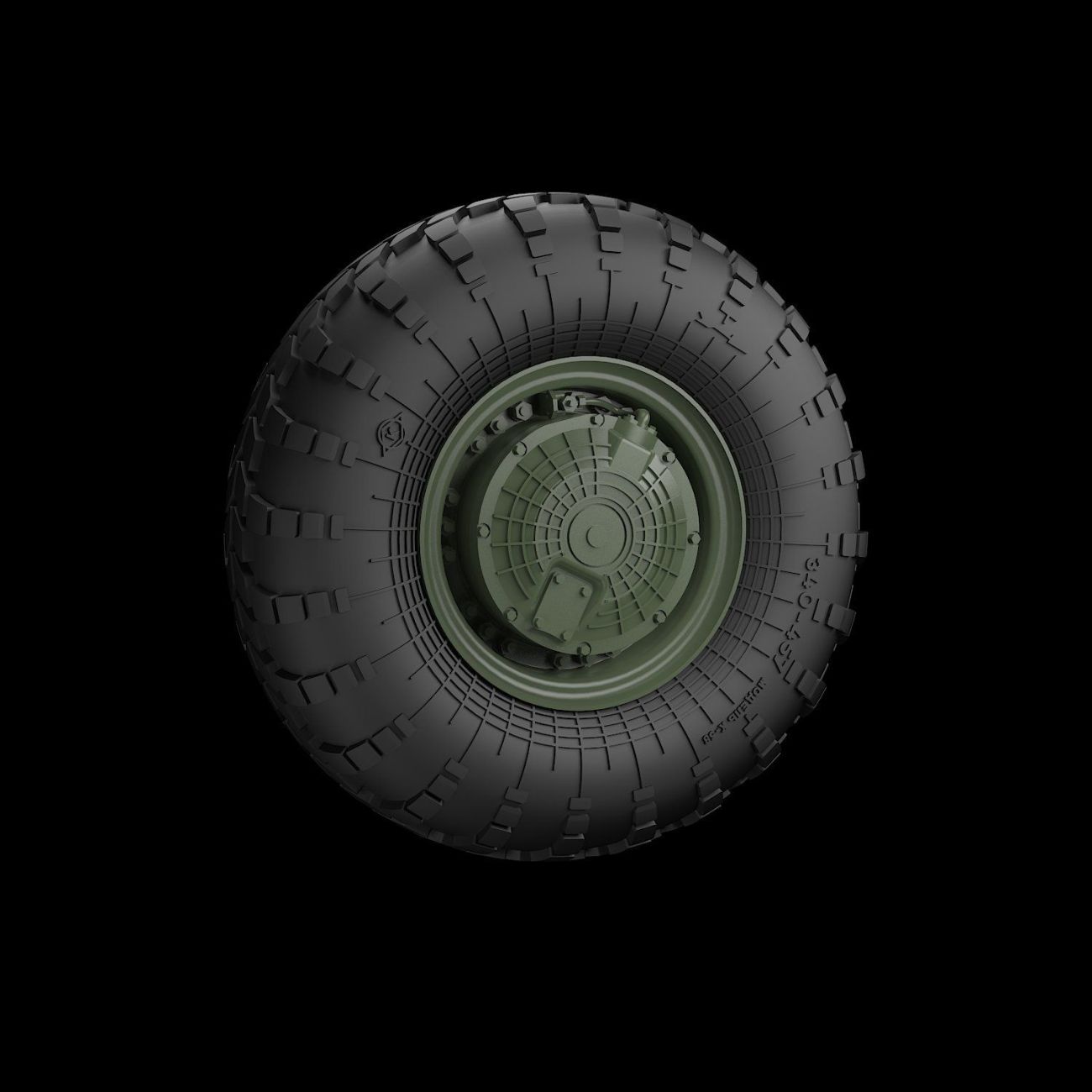 1:35 BTR-80 Road wheels