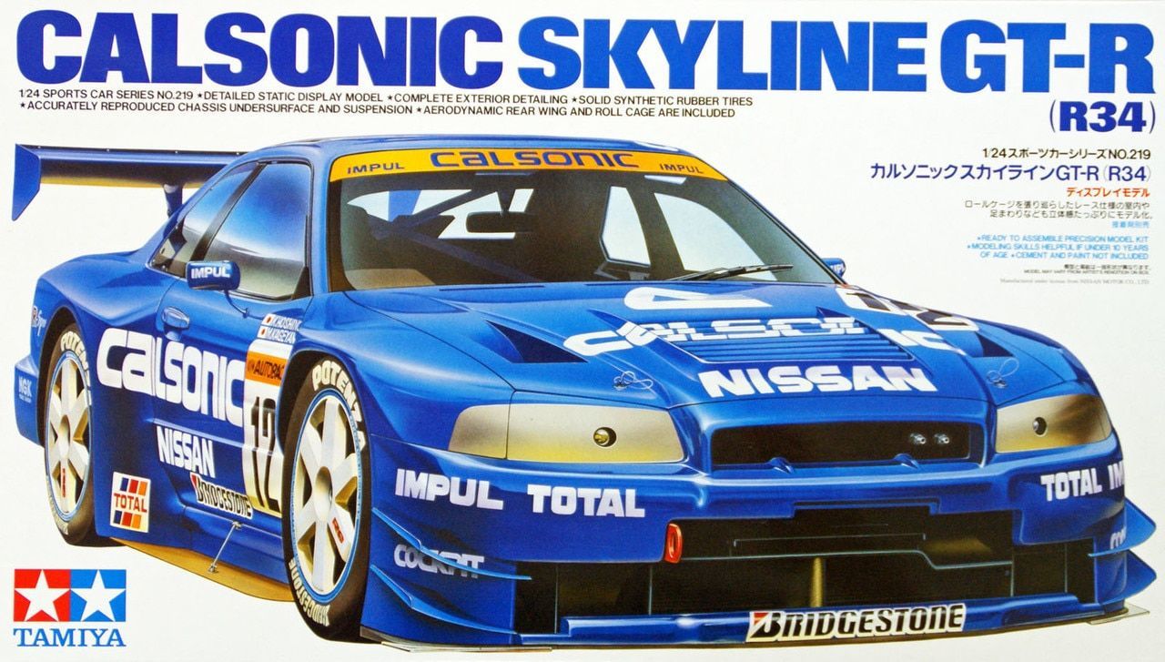 1:24 Calsonic Skyline GT-R (R34) Racer