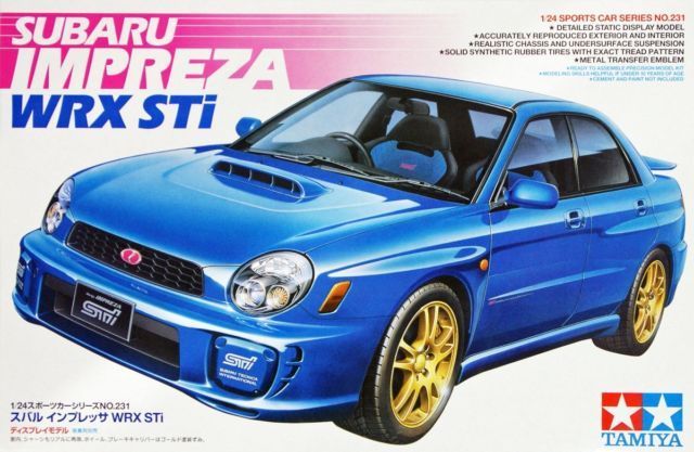 1:24 Subaru Impreza WRX STI