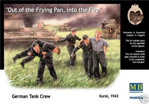 1:35 German Tank Crew Kursk 1943