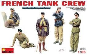 1:35 French tank crew