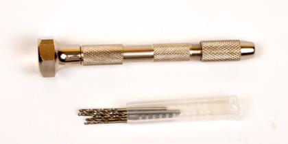 Pin Vice with 5 Drills