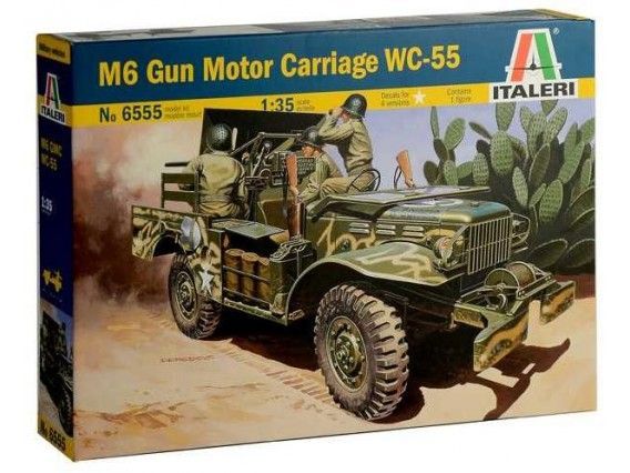 1:35 M6 Gun Motor Carriage WC-55