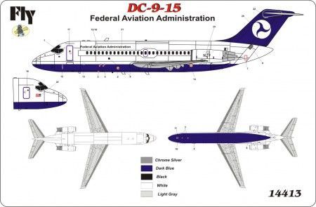 1:144 DC 9-15 Federal Aviation Administration