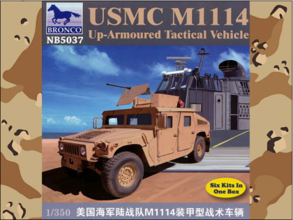 1:350 USMC M1114 Up-Armoured Tactical Vehicle