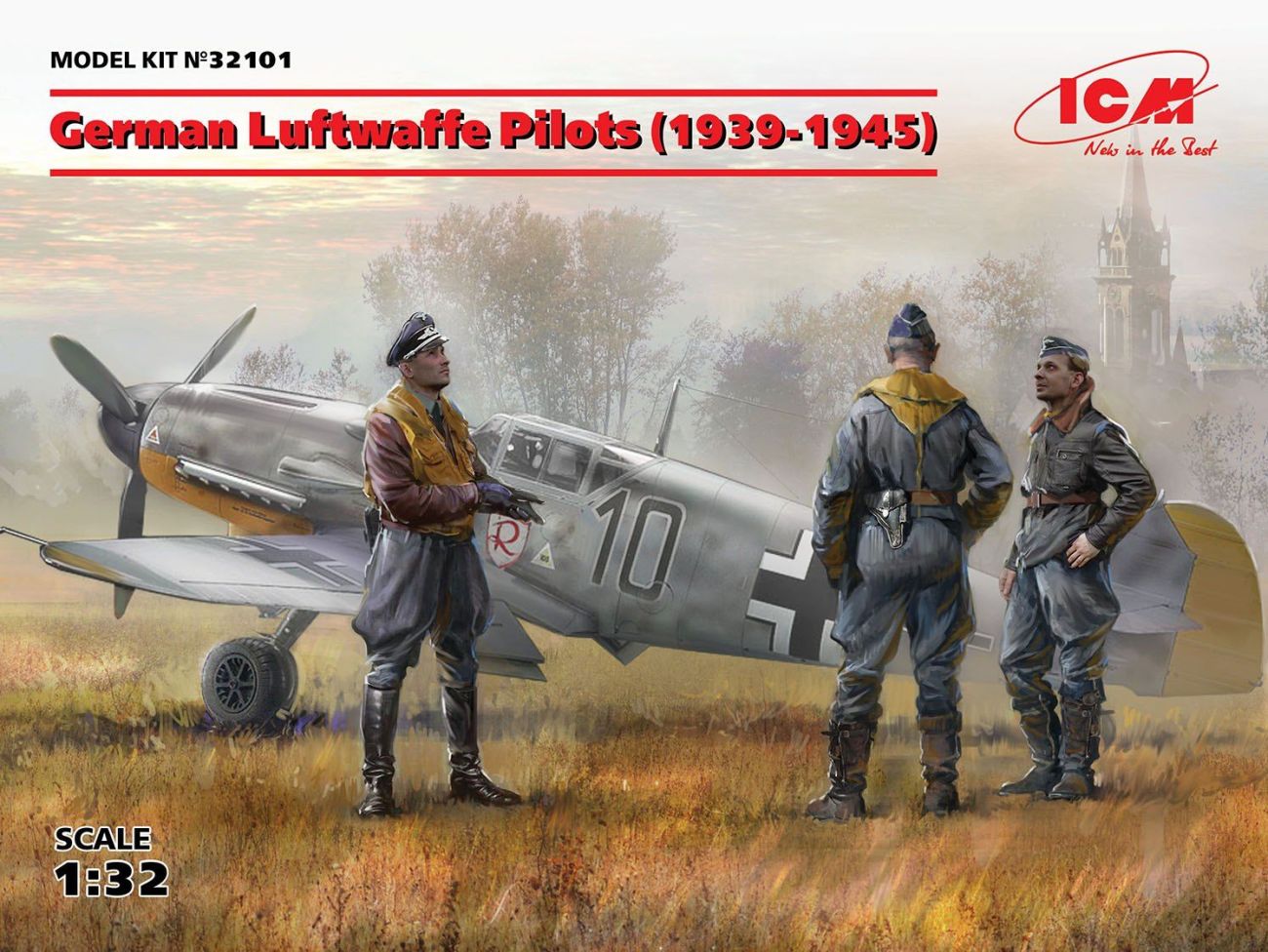 1:32 German Luftwaffe Pilots (1939-1945) (3 figures)
