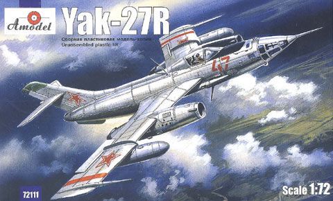 1:72 Yakovlev Yak-27R Soviet Reconnaissance aircraft