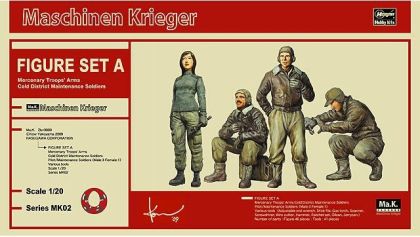 1:20 Figure Set A Mercenary troops' arms, cold district maintenance soldiers with tools