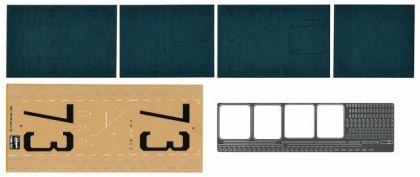 1:350 Wooden Deck for Escort Carrier USS Gambier Bay