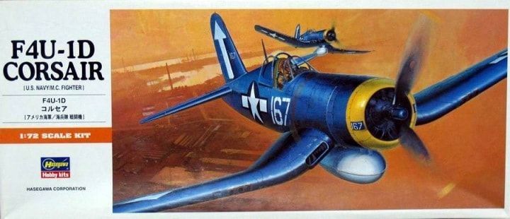 1:72 Chance Vought F4U-1D Corsair U.S. Navy/M.C. Fighter