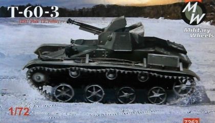 1:72 Soviet T-60-3 (ZSU Flak 12,7mm)