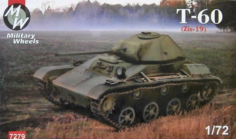 1:72 Soviet T-60 (ZIS-19)