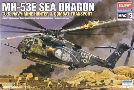 1:48 MH-53E Sea Dragon U.S. Navy Mine Hunter & Combat Transport