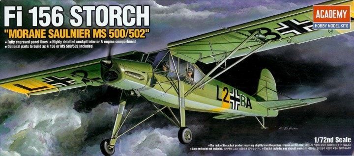 1:72 Fi 156 Storch Morane Saulnier MS 500/502