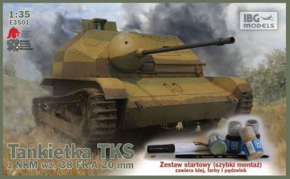 1:35 Polish Tankette with 20mm NKM wz. 38 FK-A STARTER SET