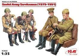 1:35 Soviet Army Servicemen (1979-1991)