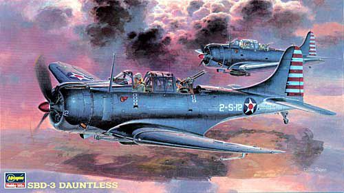 1:48 SBD-3 Dauntless