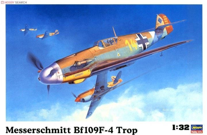 1:32 Messerschmitt Bf 109F-4 Trop