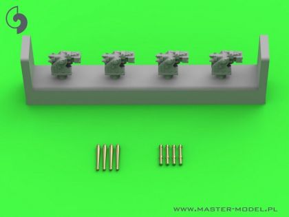 1:350 French training gun 90mm Model 1935 - used on Richelieu and Dunkerque class