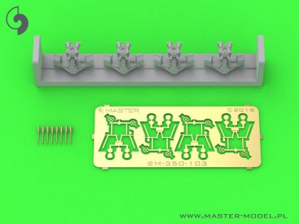 1:350 French Twin Mount 37mm/50 (1.46in) Model 1933