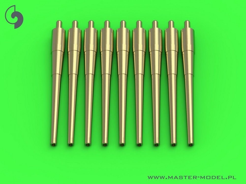 1:700 USN 8in/55 (20.3 cm) Mark 9 barrels (9pcs)