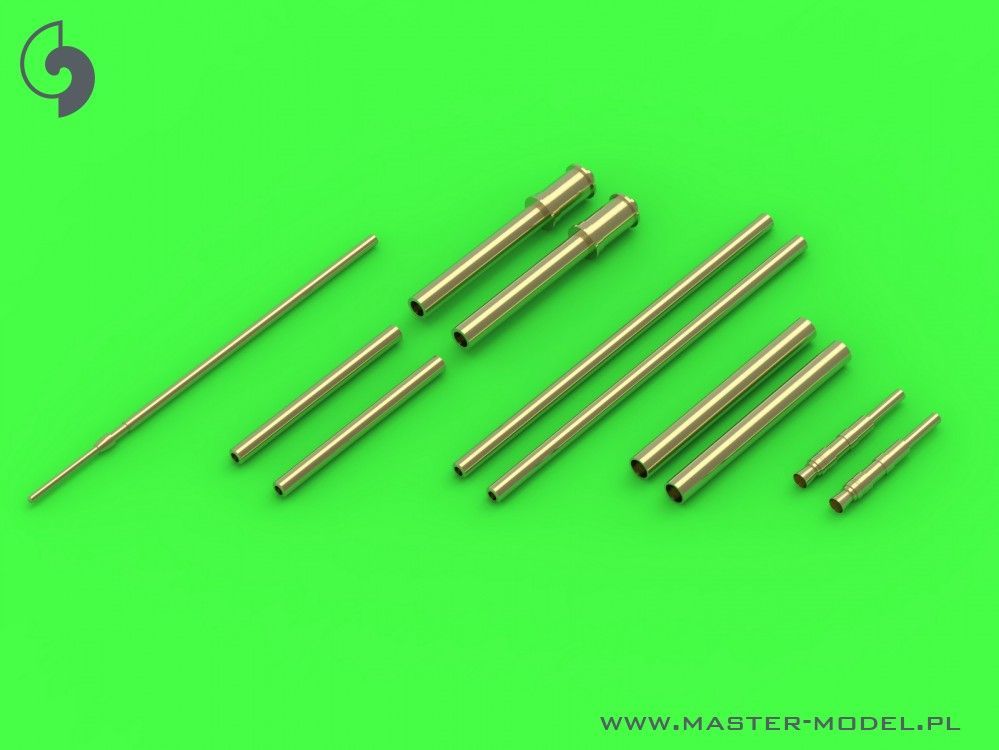 1:72 Fw 190 A7 - A9 armament set (MG 131, MG 151 barrel tips, MK 108 blast tubes) & Pitot Tube