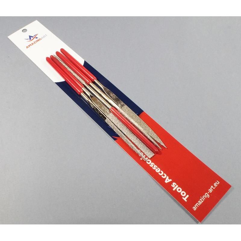 SET OF 5 DIAMOND FILES