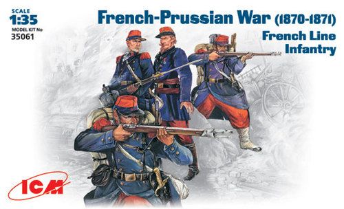 1:35 French-Prussian War, 1870-1871 French line infantry