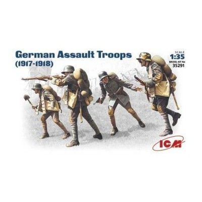 1:35 German Assault Troops (1917-1918)