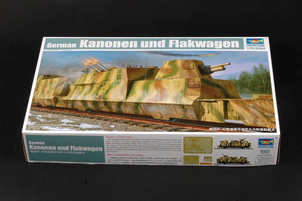 1:35 German Kanonen und Flakwagen