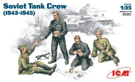 1:35 Soviet Tank Crew (1943-1945)