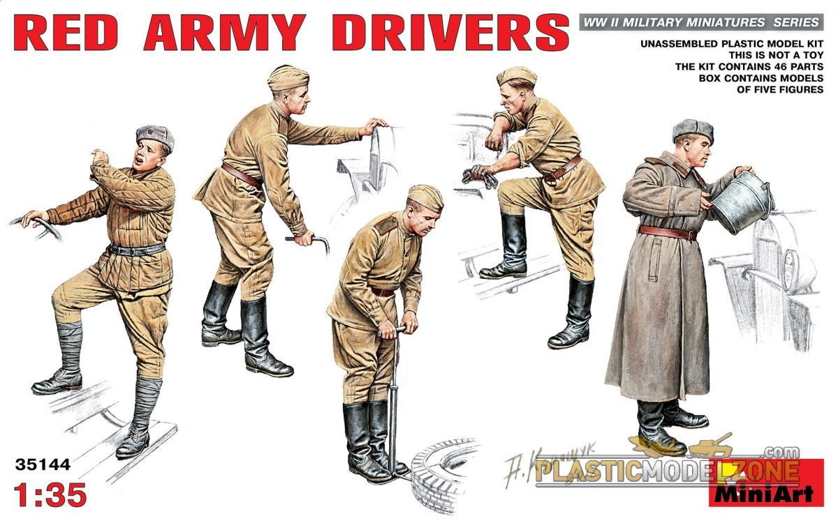 1:35 Red Army Drivers