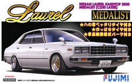 1:24 Nissan Laurel Hardtop 2000 4Dr Medalist (C230)