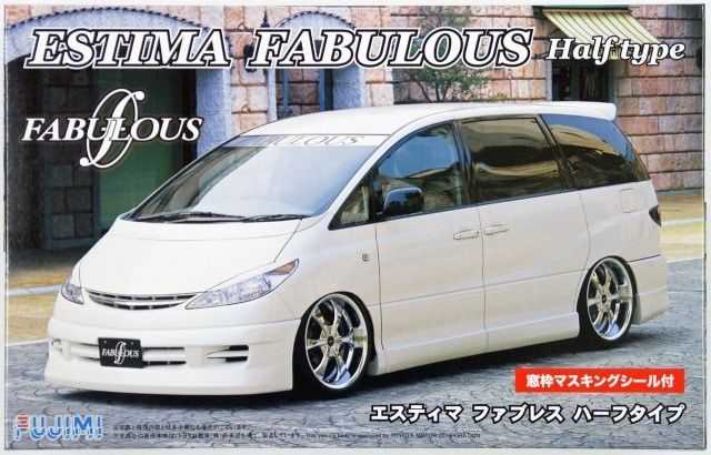 1:24 Toyota Estima Fabulous Half Type