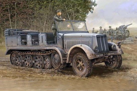 1:35 German Sd.Kfz.7 Mittlere Zugkraftwagen 8t early version