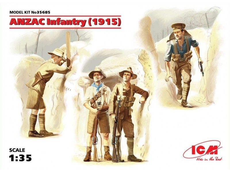 1:35 ANZAC Infantry 1915