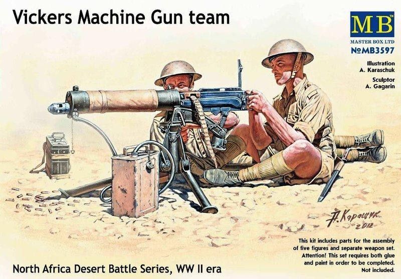 1:35 Vickers Machine Gun team