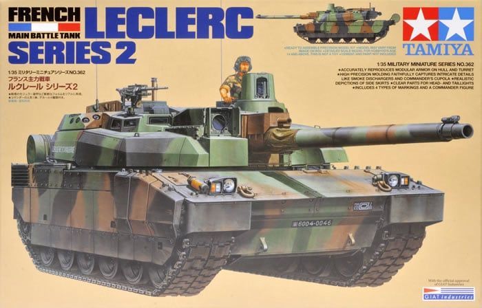 1:35 Leclerc Series 2 French Main Battle Tank