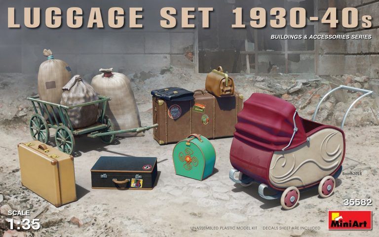 1:35 LUGGAGE SET 1930-40s